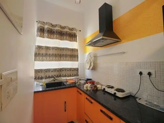 OYO 11870 Home Sea View 2BHK Anumandai Beach - Mutfak