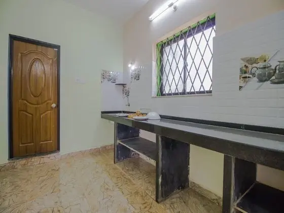 OYO 14021 Home 1BHK with Garden Morjim Beach - Mutfak