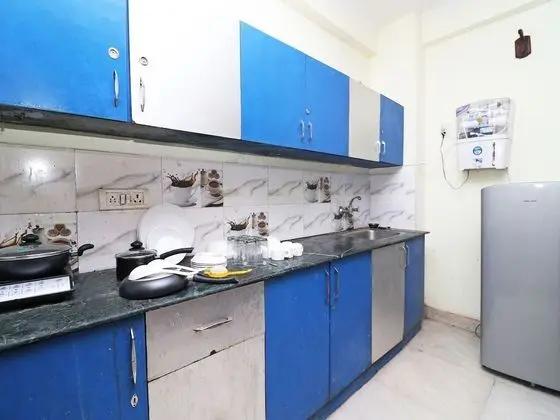 OYO 14129 Home 2BHK Shyamkhet Bhowali - Mutfak