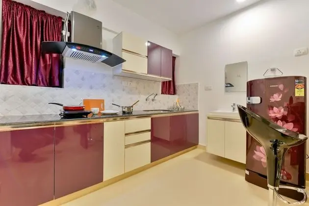 OYO 16140 Home Exotic 1BHK Kakkanad - Mutfak