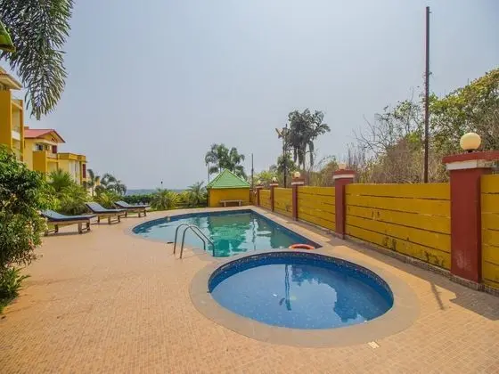 Oyo 16641 Home Ocean view 2BHK Dabolim - Havuz
