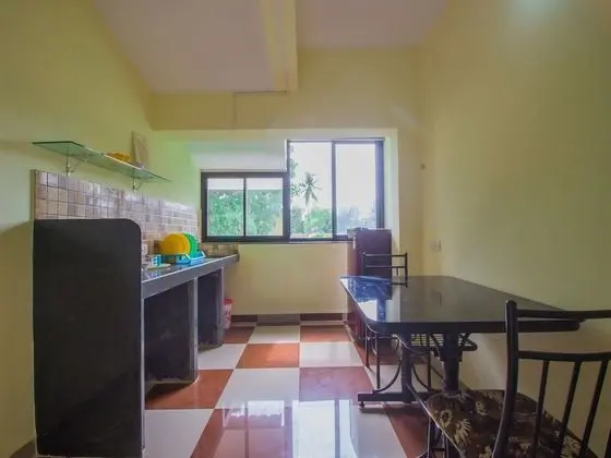 OYO 16878 Home Field View Studio Benaulim - Mutfak