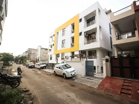 OYO 18866 Home Elegant 3BHK Chitrakoot - Dış Mekan