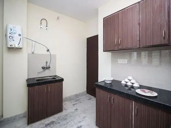 OYO 18866 Home Elegant 3BHK Chitrakoot - Mutfak