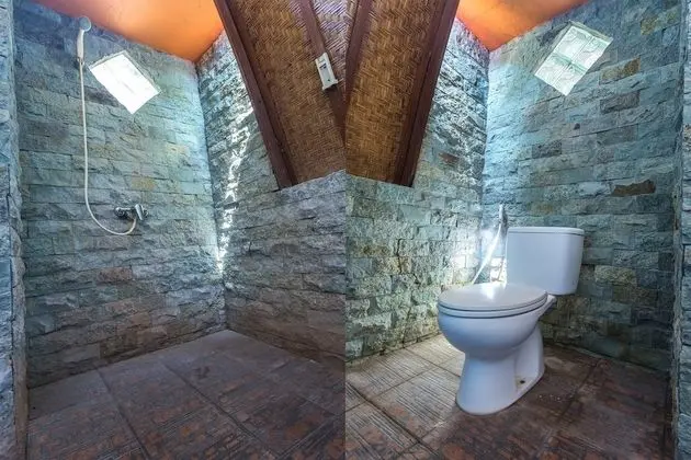 OYO 2043 Angels Cottage - Banyo Tipleri