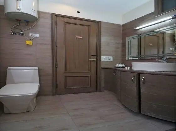OYO 28061 Amar Villa One - Mutfak