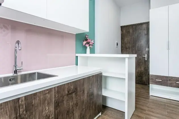 OYO 586 Hoang Anh Apartment - Mutfak