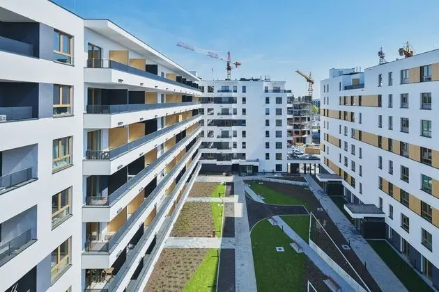 P&O Apartments Cybernetyki 10 - Dış Mekan