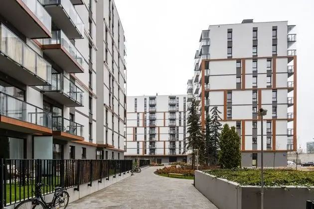 P&O Apartments Konstruktorska 2 - Dış Mekan