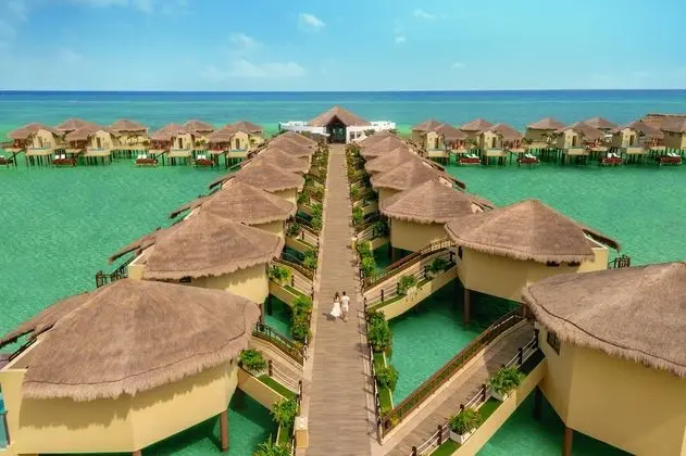 Palafitos Overwater Bungalows at El Dorado Maroma, Gourmet All Inclusive by Karisma - Dış Mekan