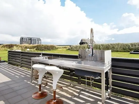 Palatial Holiday Home in Blåvand Overlooking Seashore
