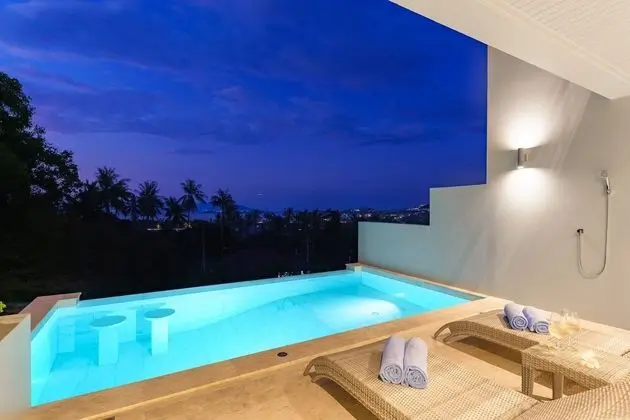 Villa Palm Vista - Luxury, Private Pool Villa - Havuz