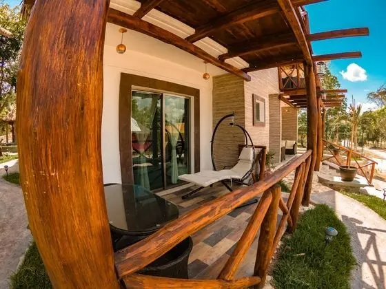 Hotel Pancho Villas Bacalar Vista a Laguna - Oda