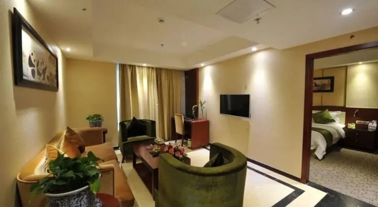 Panda Prince Hotel Suining Branch - Oda Düzeni
