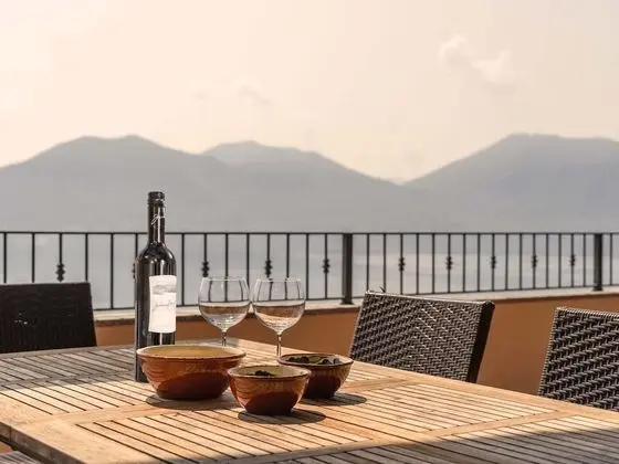Panoramic House in a Residence Upon the Green Hills Overlooking Lake Maggiore