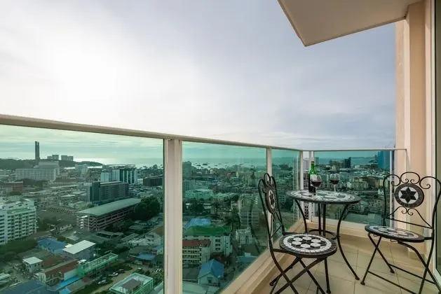 Panoramic Sea, City And Mountain Views by City Garden Tower
