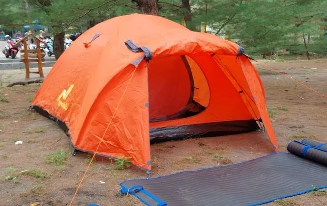 PANTAI AYUNAN CAMP GOA CEMARA - Dış Mekan