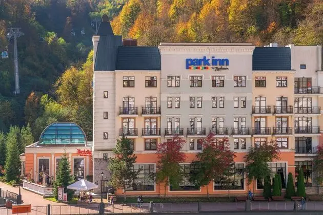 Park Inn by Radisson Rosa Khutor - Dış Mekan