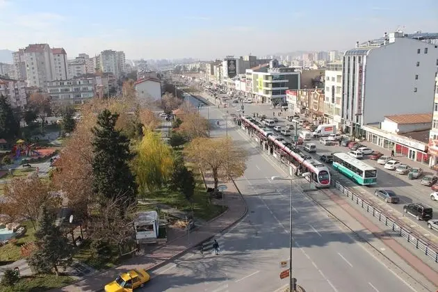 Park Otel - Şehir Manzarası