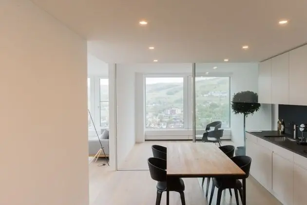 Park Tower City View Apartments - Mutfak