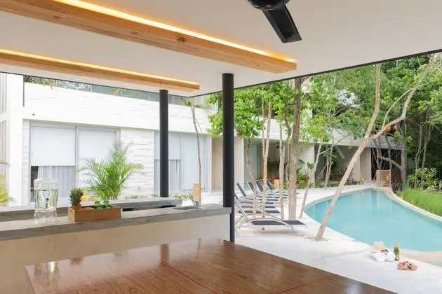 Villa Parota 2BR Nature Views - Attha Cenote - Havuz