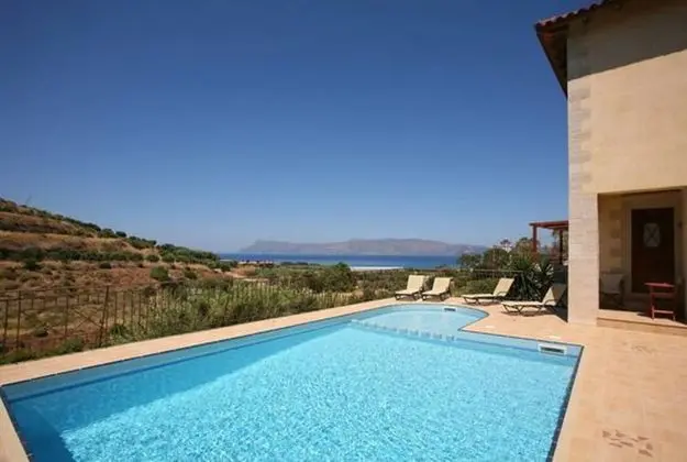 Villa Patriko Lux villa with pool next to Balos - Havuz