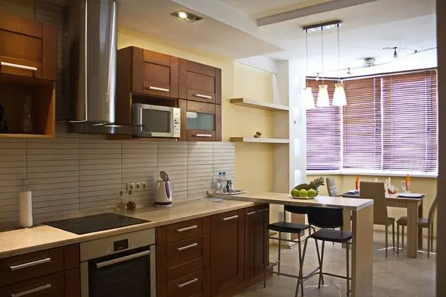 PaulMarie Apartments on Prs. Stroiteley - Mutfak