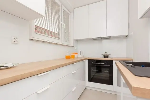 PCK Apartament 650 m Brzeźno Beach - Mutfak