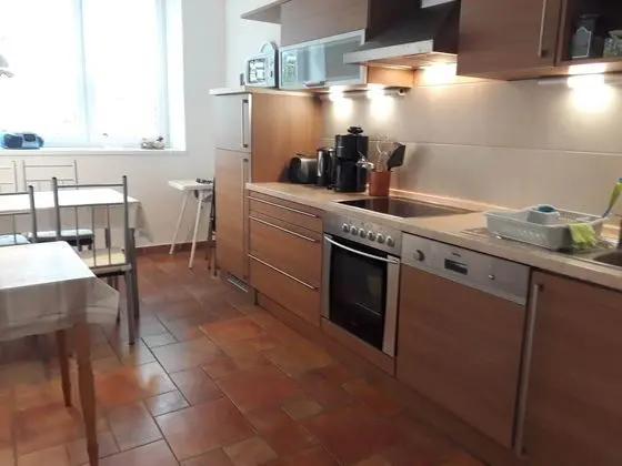 Peaceful Apartment in Zarnewanz near Baltic Sea - Mutfak
