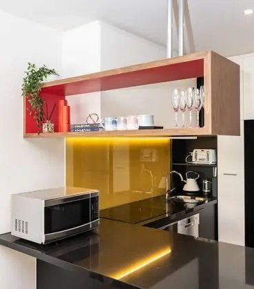 Pelham Street Apartments by TWIG - Mutfak