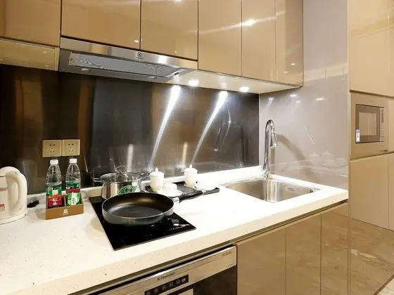 Pengman Beijing Rd Apartment - Mutfak