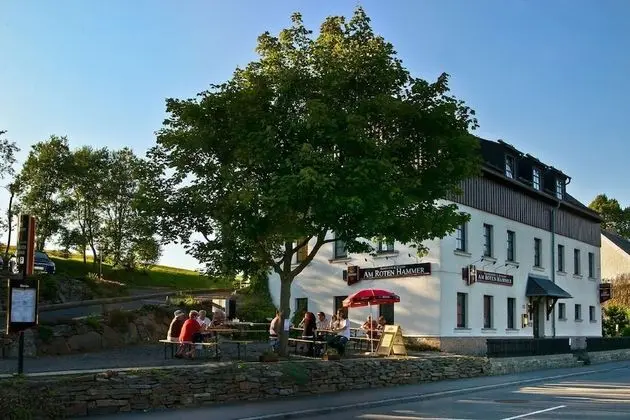 Pension & Gaststätte Am Roten Hammer - Dış Mekan