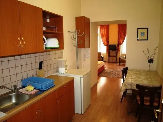 Pension Liechtenstein Apartments II - Mutfak