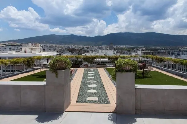 Penthouse in center of Athens with View - Dış Mekan