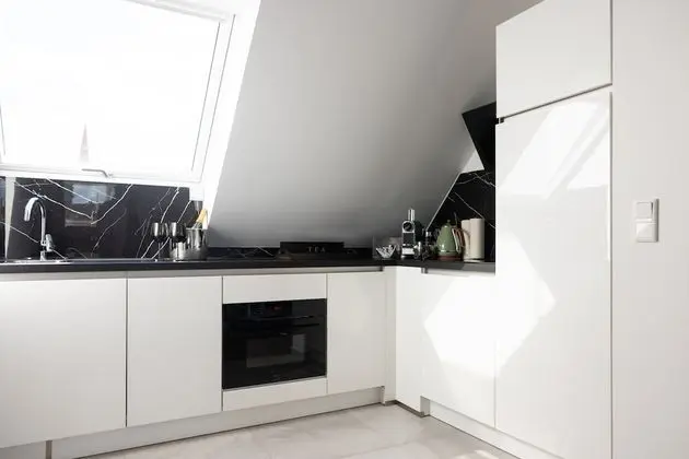 Penthouse at Eco Smart Apartments - Mutfak