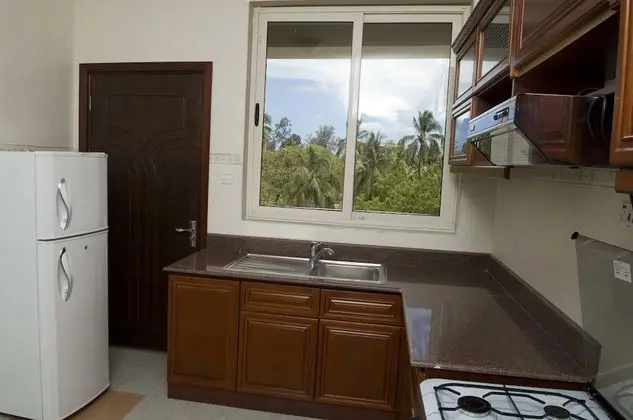 Penthouse Near the Beach with WiFi - Mutfak