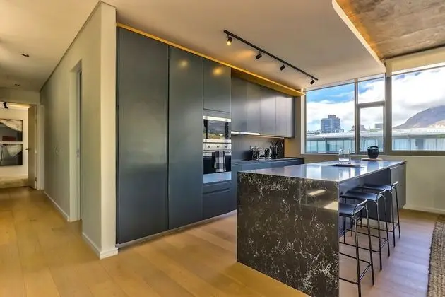 Penthouse With Rooftop Pool and Bbq Area - Mutfak