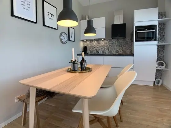 Penthousewohnung 'Goldsteinkoje' - Mutfak
