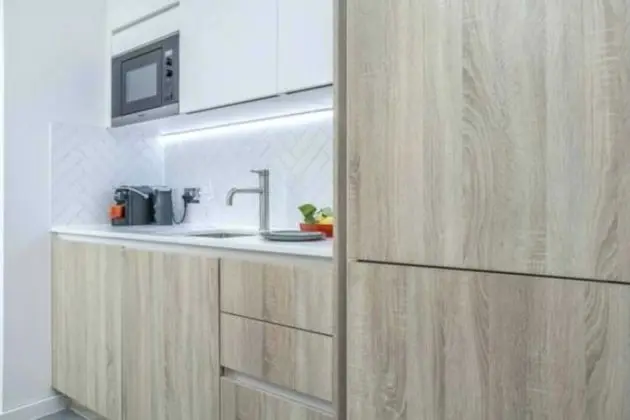 Pet Friendly 1 Bedroom Apartment in London Fields - Mutfak