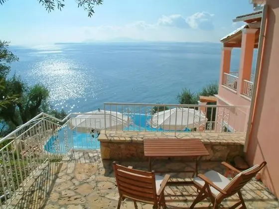 Villa Petros Large Private Pool Walk to Beach Sea Views A C Wifi Car Not Required - 180