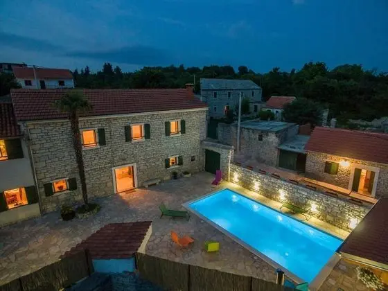 Villa Petrov Dvor in Zadar Region has Private Pool Pool Table Traditional Villa