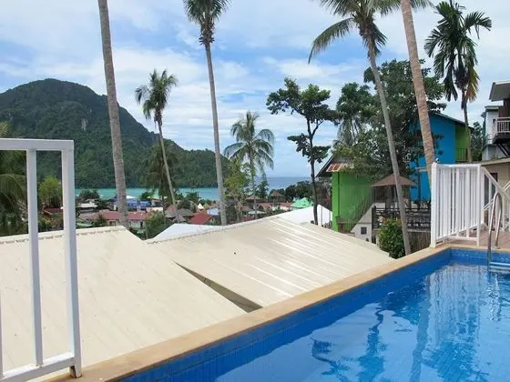 Phi Phi Uphill Cottage - Havuz