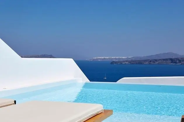 Phos the Boutique - Luxury Villas Suites Santorini The Eclectic Villa With Heated Infinity Pool Caldera Sea View