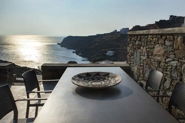Phos Villas Tinos - Eos Villa With Private Hot Tub and Sea View 96m - Plaj