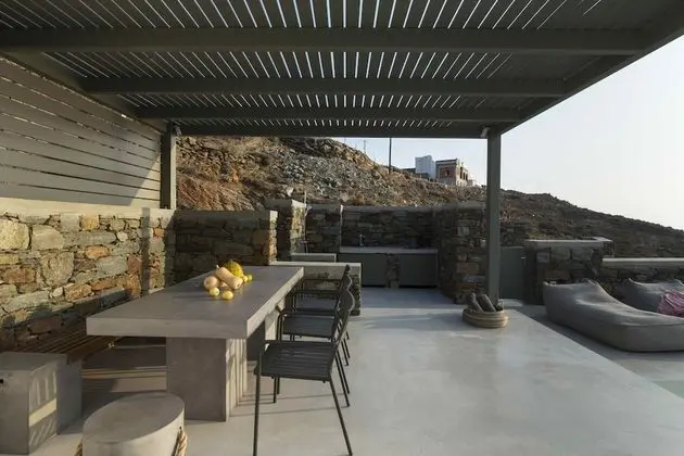 Phos Villas Tinos - Selene Villa With Private Pool and Sea View 96m - Dış Mekan