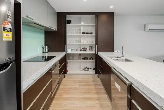 Picton Waterfront Apartments - Mutfak
