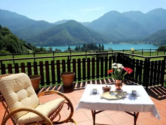 Picturesque Holiday Home in Mezzolago With Terrace