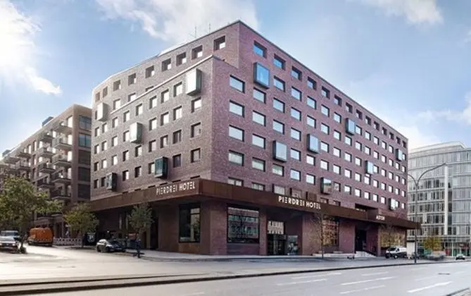 Pierdrei Hotel HafenCity Hamburg - Dış Mekan