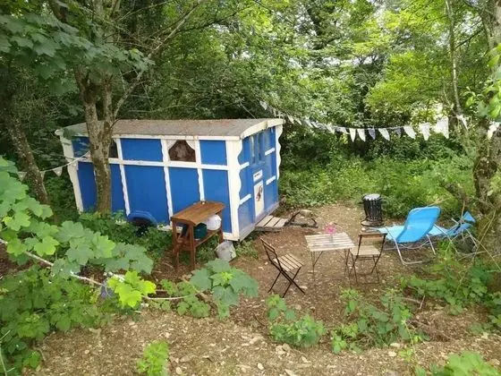 Pilgrims Shepherd's Hut - Goosewell Glynn Glamping - Oda