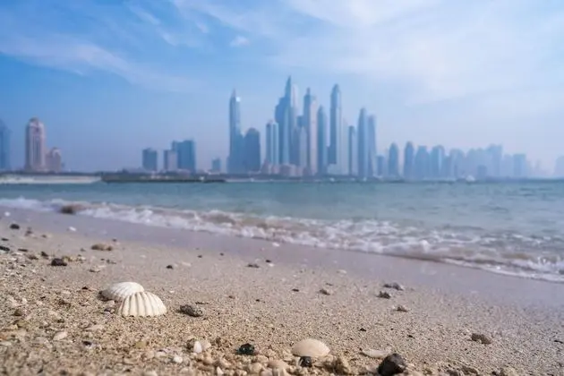 Platinium Holiday Home at Five Residences Palm Jumeirah Dubai - Plaj